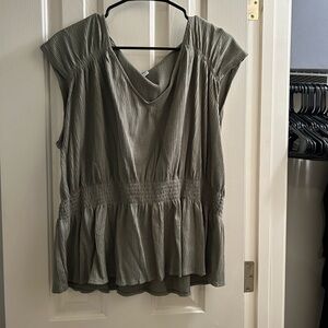 NWOT Old Navy Sage Green Blouse